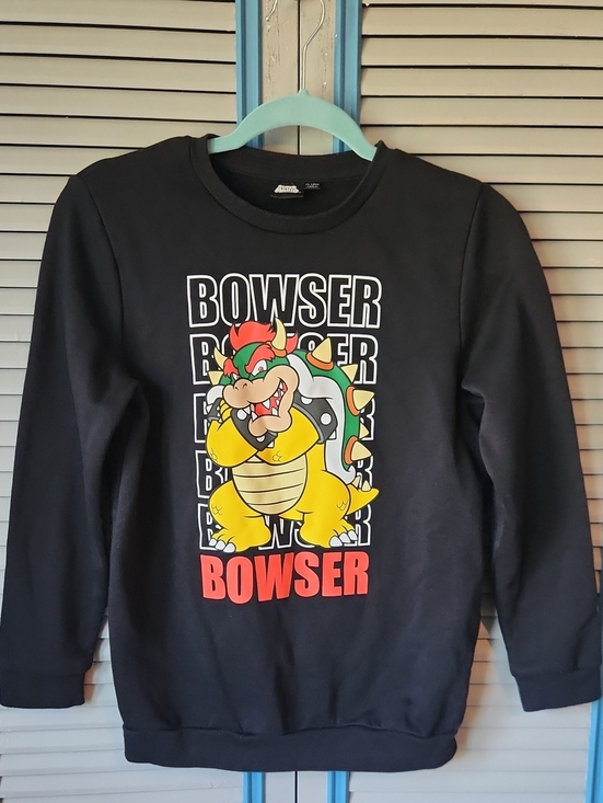 Nintendo Other - Super Mario Bowser Graphic Sweatshirt
